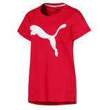Tricou sport femei Puma Active Logo Tee rosu